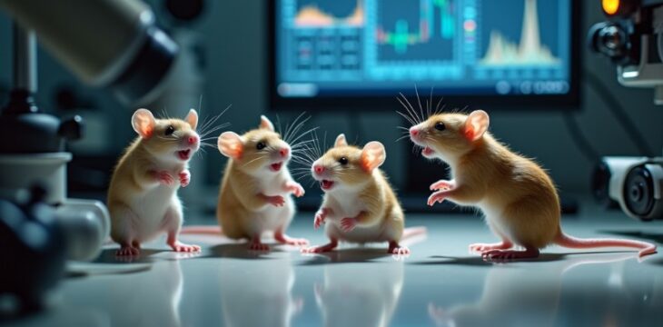 Onderzoek naar muizengeluiden kan inzichten bieden in menselijke communicatiestoornissen